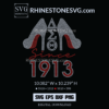 1913 DST heels Rhinestone Template For Cricut | SVG Files